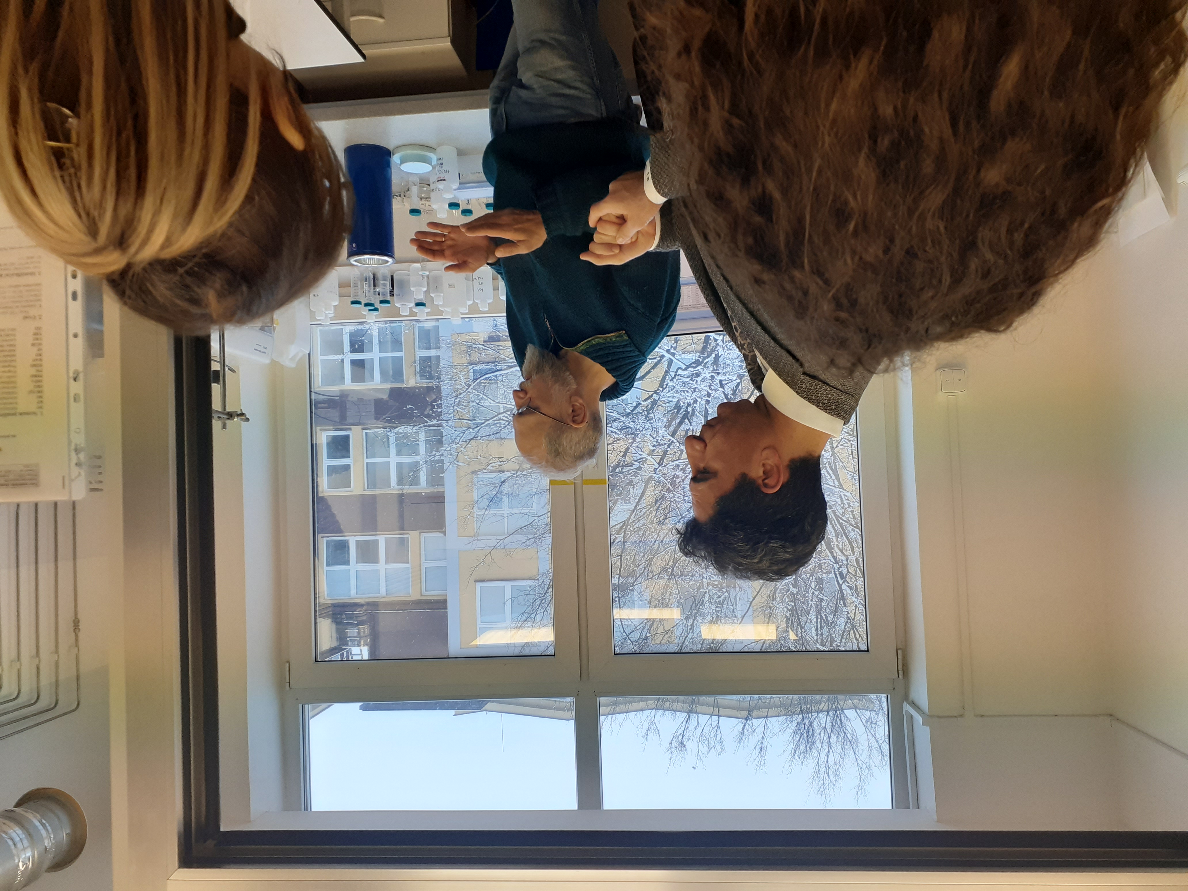 Sezgin Bakirdere and Tomas Matousek in the lab